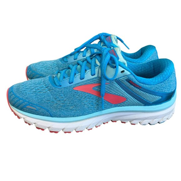Brooks Adrenaline GTS 18 Shoe In Blue Size 10.5 Running Gorpcore Outdoor Workout - Picture 7 of 11